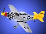 Art-Tech P-51 Mustang 2.4ghz 4 Channel EPO WWII Fighter / PNP or RTF