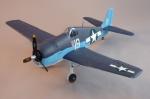 Dynam F6F "Hellcat", 5 Chan, 1270mm Warbird, servoless retracts, nav lights, flap ready, ARF or RTF