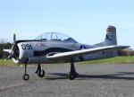 Dynam T-28 1200mm 5 Channel 2.4GHz Fighter Trainer w/Retracts, Nav Lights, Flap Ready / ARF or RTF / Grey or Red & White